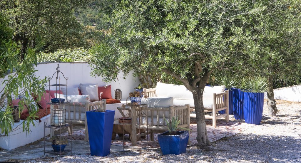 Villa Bauhinia var salon de jardin